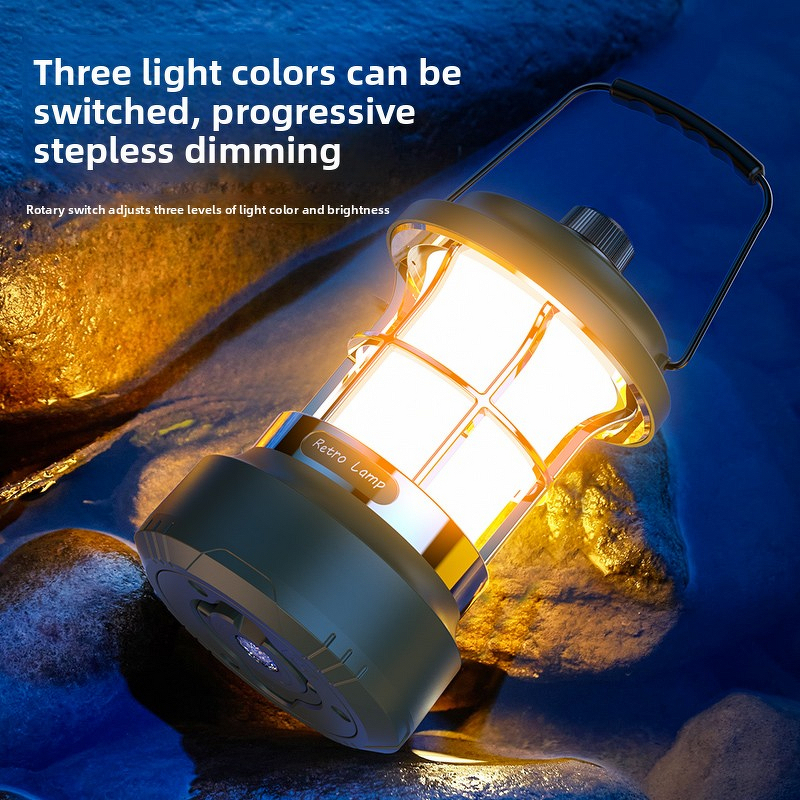 Outdoor Camping Lamp Factory - Adjustable Dimming Waterproof Ambient