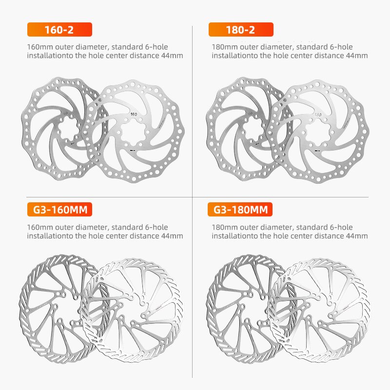 Brake Disc Supplier - 160mm 180mm Hydraulic Bike Parts