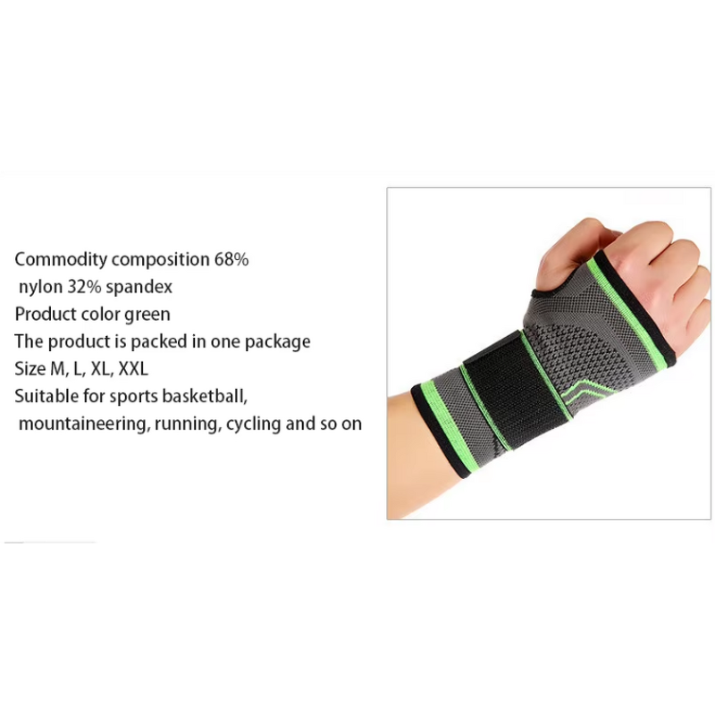 Wrist Brace Supplier - Elastic Adjustable Protective Support