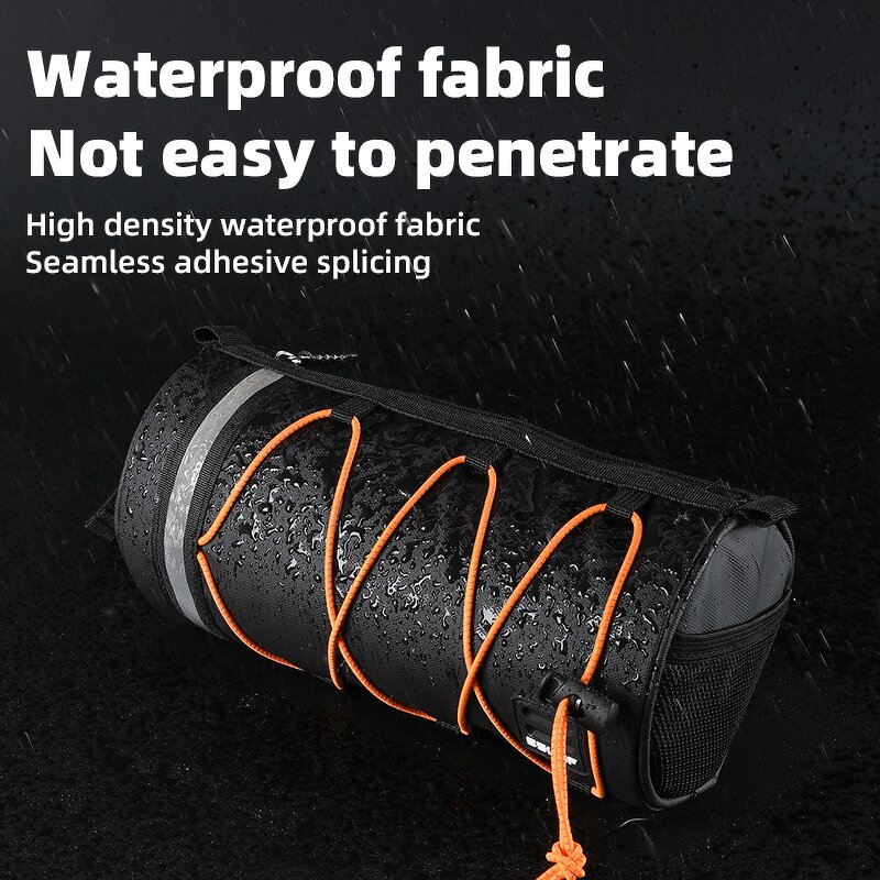 Handlebar Bag Supplier - Portable Waterproof Elastic MTB