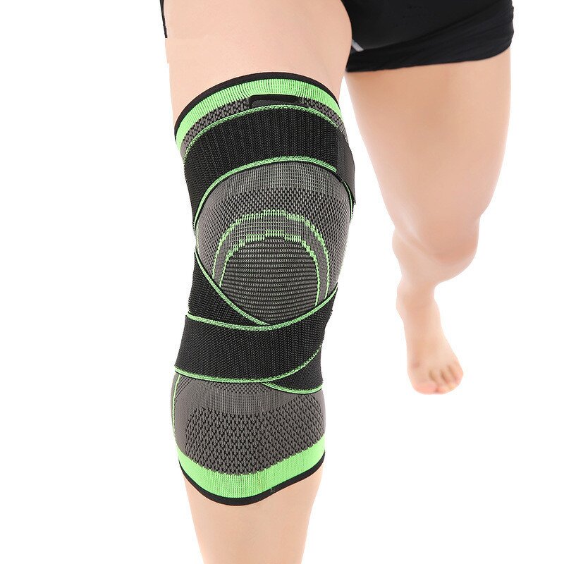 Compression Knee Pads Factory - Outdoor Breathable Knitted Support