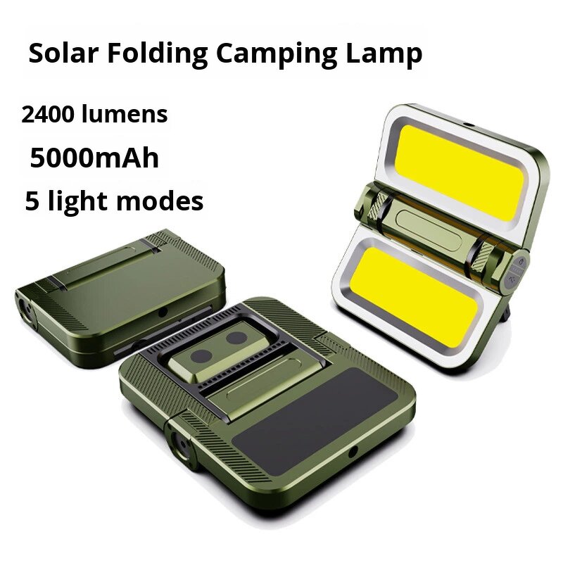 Outdoor Camping Light Factory - Solar Rechargeable Magnetic Tent