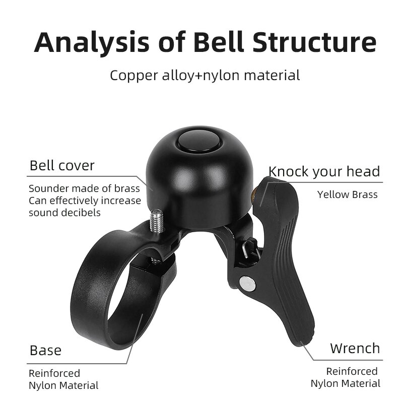 Bicycle Bell Manufacturer - Mini Loud Sound Road Bike Bell
