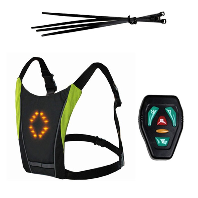 Cycling Safety Vest Manufacturer - Wireless Remote Control Luminous