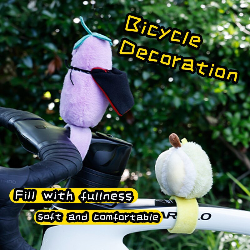 Bicycle Decoration Supplier - Cute Cartoon Fruit Plush Toy