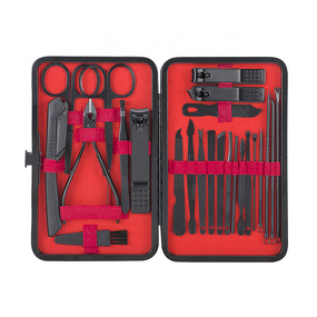 Manicure Set Factory - 24pcs Stainless Steel Travel Case