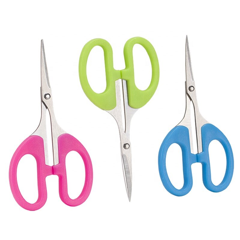 Student Scissors Manufacturer - Custom Logo Colorful Plastic