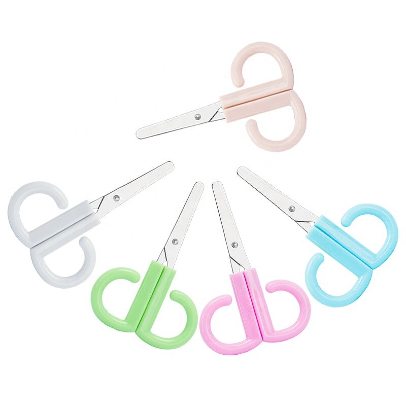 Student Scissors Supplier - Straight Blunt Tip DIY Craft