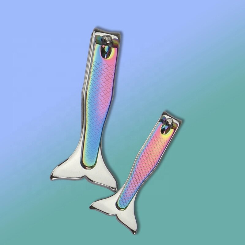 Nail Cutter Factory - Steel Mermaid Shaped Built-In File