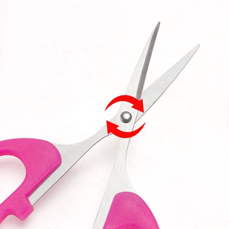 Student Scissors Manufacturer - Custom Logo Colorful Plastic