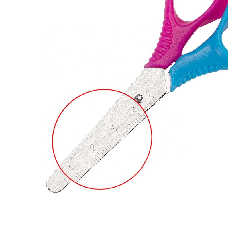 Stationery Scissors Supplier - Safety Blunt Tip Scale