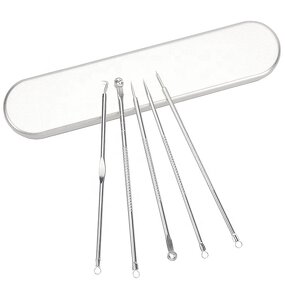 Acne Remover Tool Factory - 5pcs Carbon Steel Pimple Popper