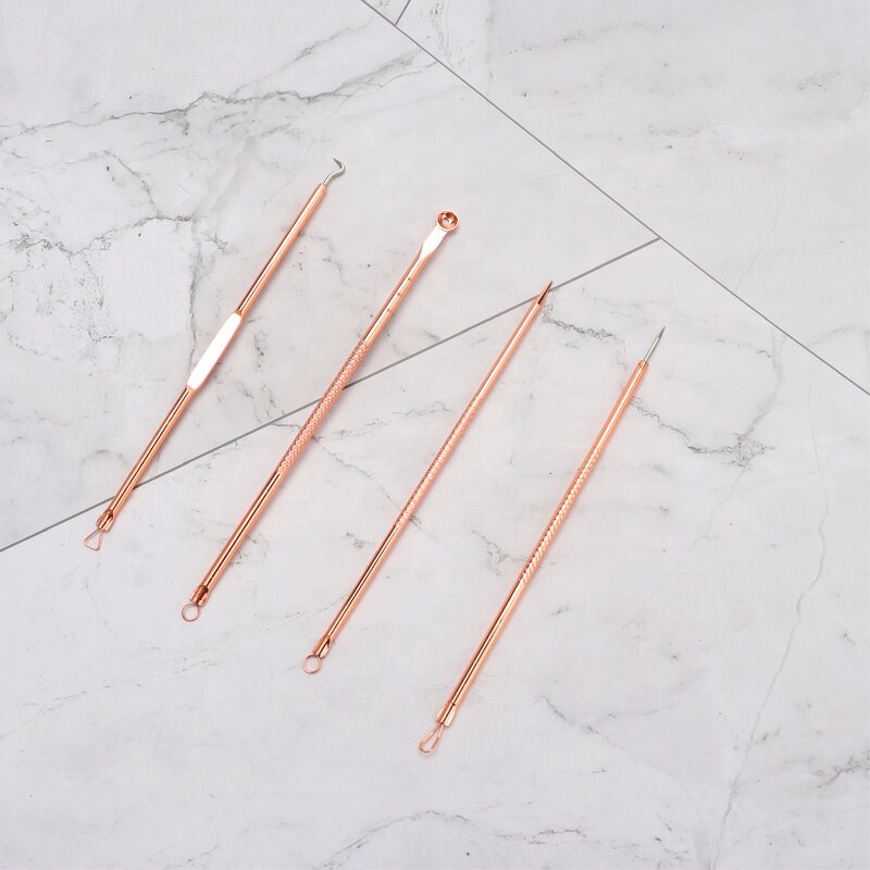 Comedone Remover Set Manufacturer - 4pcs Beauty Care Extractor