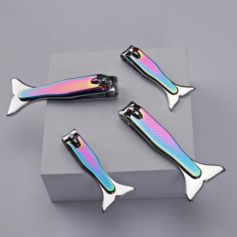 Metal Nail Clipper Supplier - Mermaid Shape for Beauty Salons