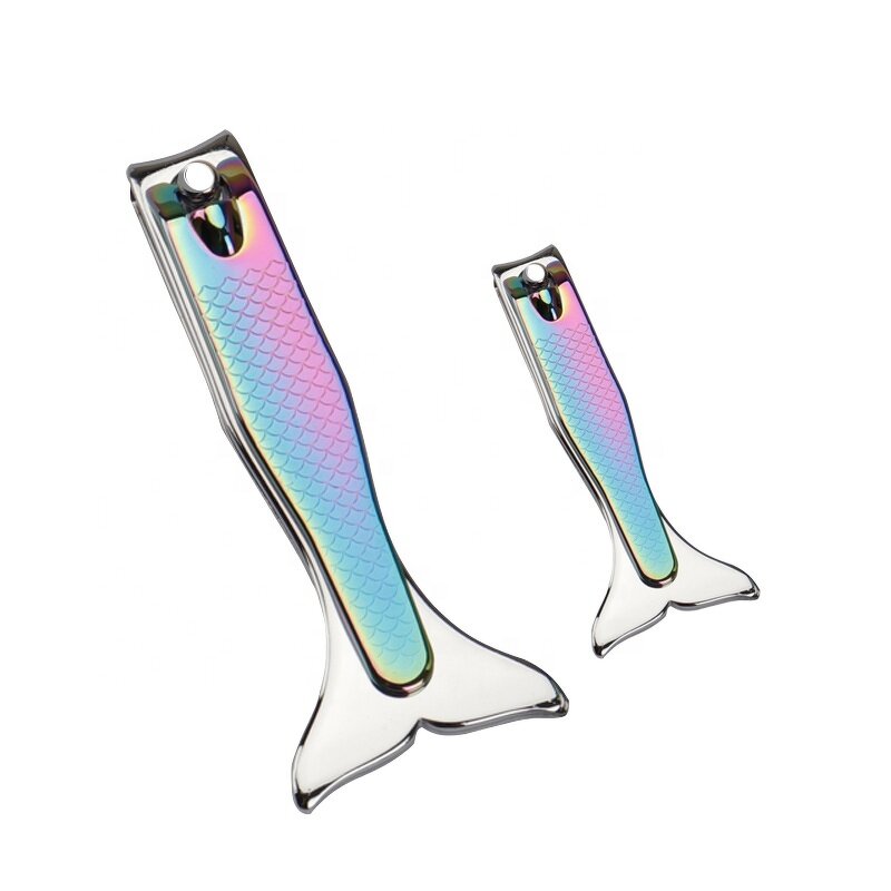 Metal Nail Clipper Supplier - Mermaid Shape for Beauty Salons