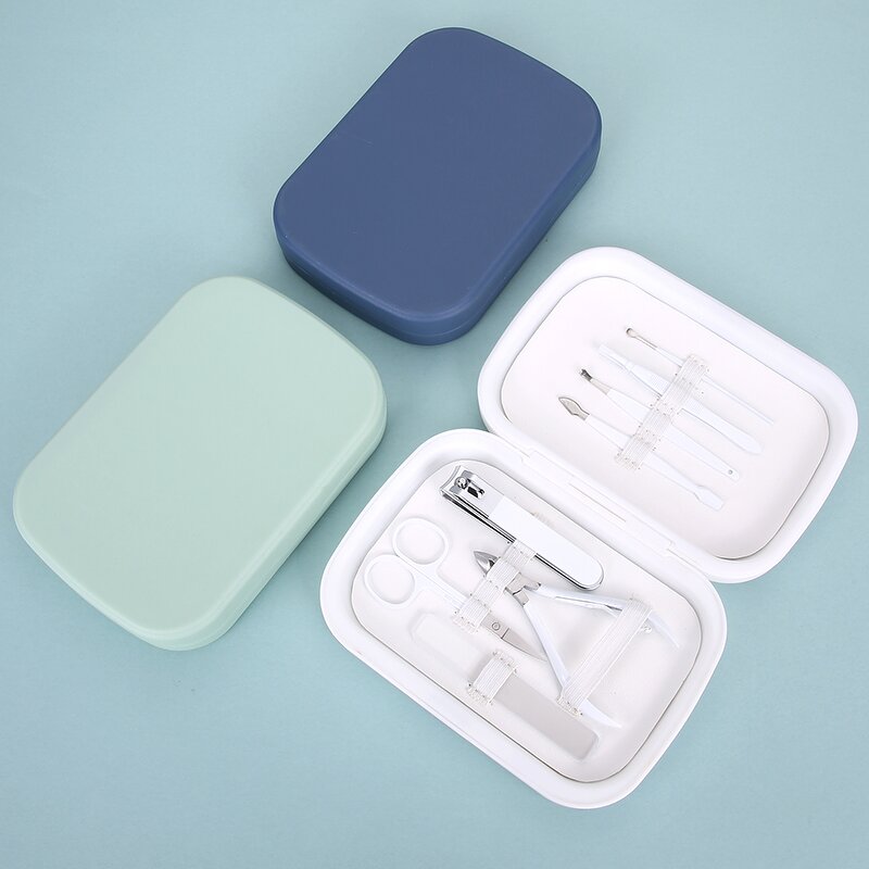 Manicure Set Manufacturer - Portable 8pcs Custom Logo Kit