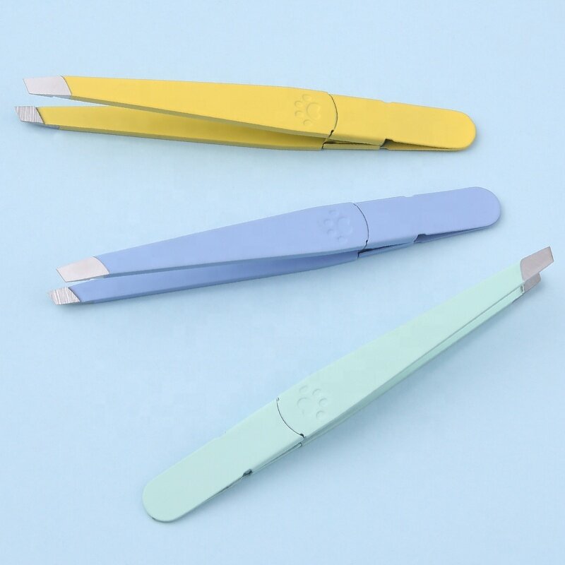 Eyebrow Tweezers Factory - Professional Slanted Tip Precision