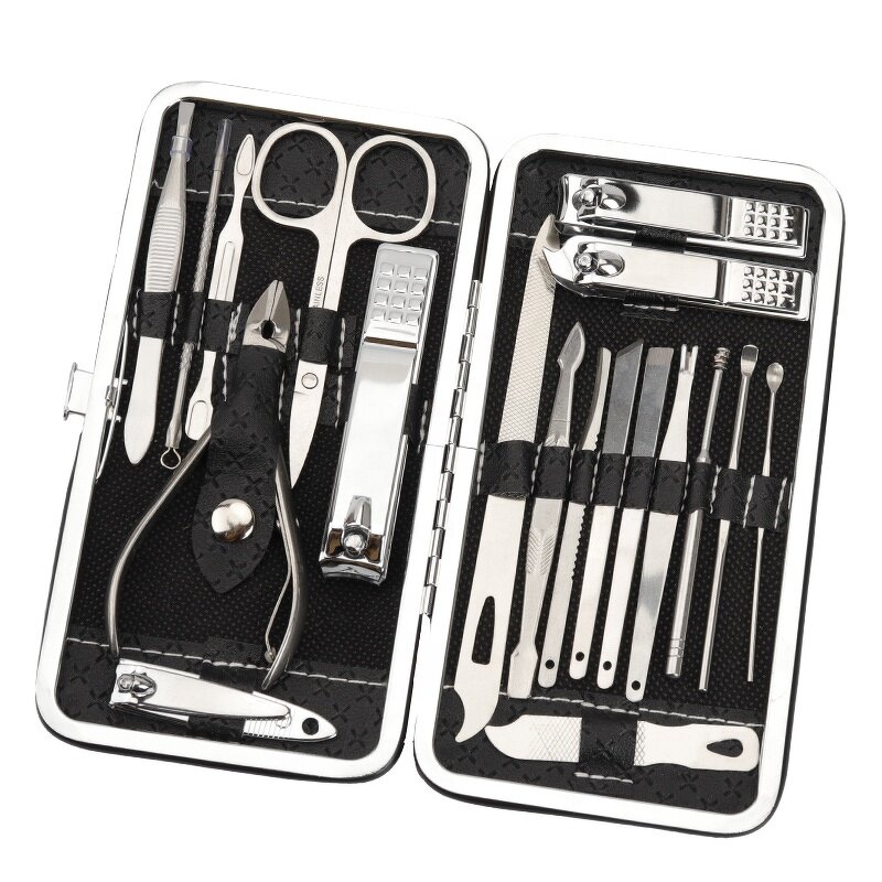 Manicure Set Manufacturer - 19 in 1 Stainless Steel Kit Wholesale