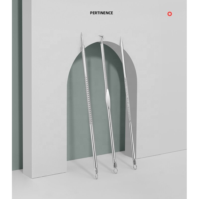 Facial Pimple Extractor Supplier - 5pcs Steel Acne Remover