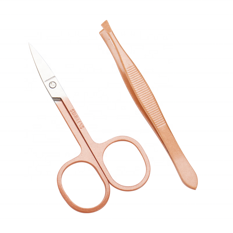 Manicure Pedicure Set Supplier - 8pcs Rose Gold Portable Kit