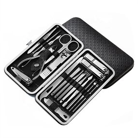 Nail Care Kit Supplier - 19pcs Professional Pedicure Set