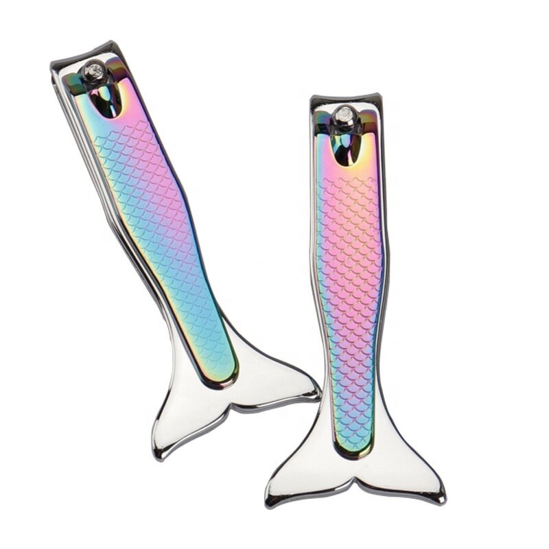 Metal Nail Clipper Supplier - Mermaid Shape for Beauty Salons