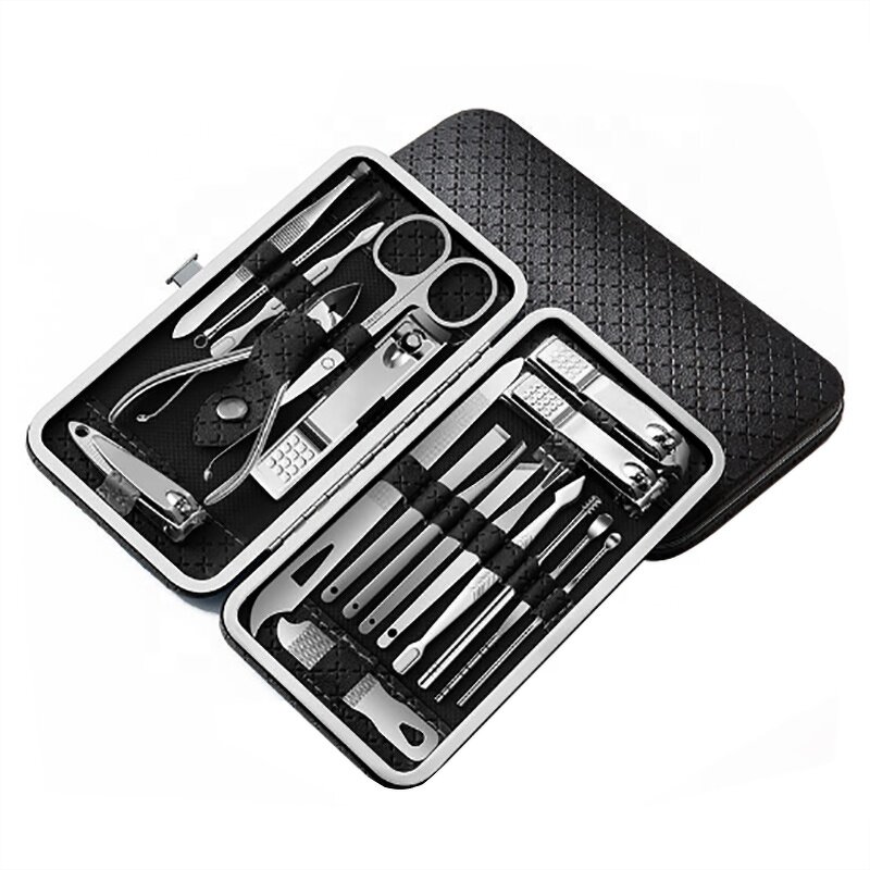 Manicure Set Manufacturer - 19 in 1 Stainless Steel Kit Wholesale