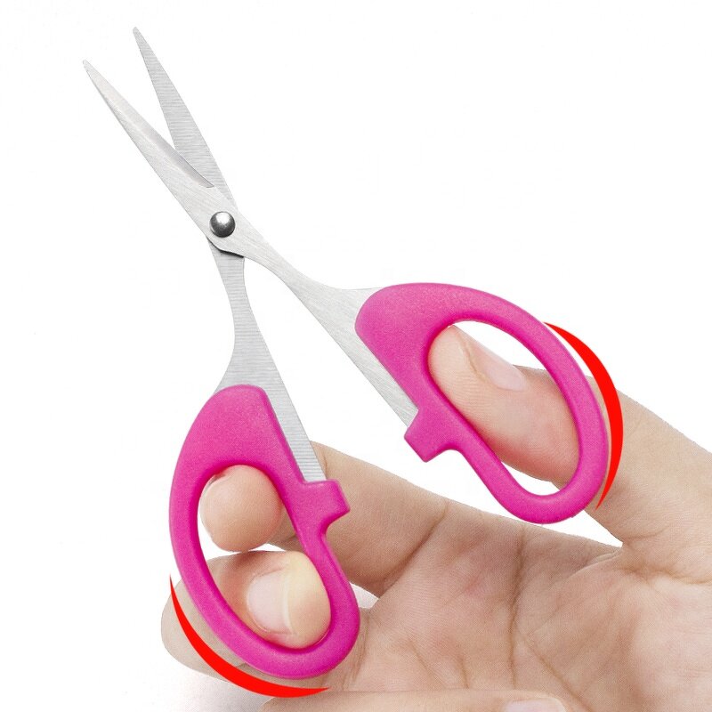 Student Scissors Manufacturer - Custom Logo Colorful Plastic