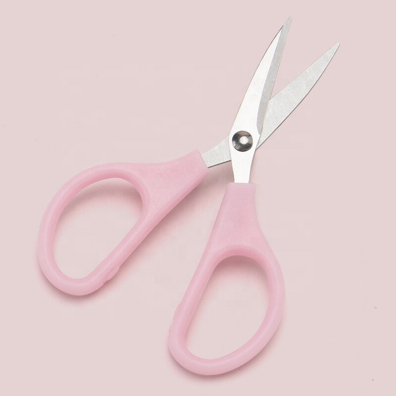 Sewing Scissors Supplier - Pink Stainless Steel Straight Blade