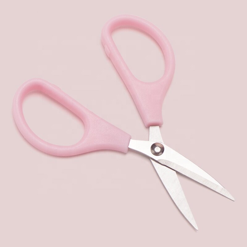 Sewing Scissors Supplier - Pink Stainless Steel Straight Blade