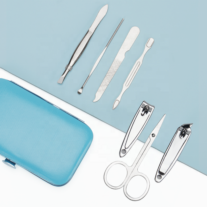 Manicure Set Supplier - 7 in 1 Cuticle Care Travel Kit