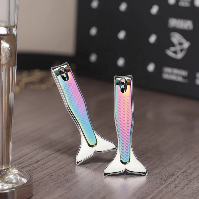 Nail Cutter Factory - Steel Mermaid Shaped Built-In File
