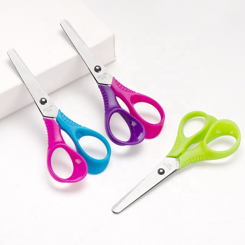 Stationery Scissors Supplier - Safety Blunt Tip Scale