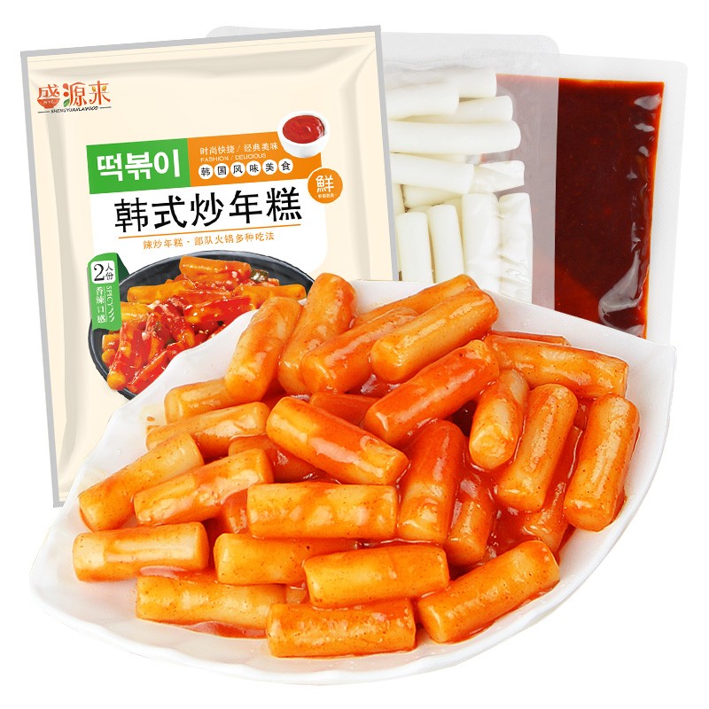 Korean Rice Cake Factory - OEM Sweet Spicy Instant Food