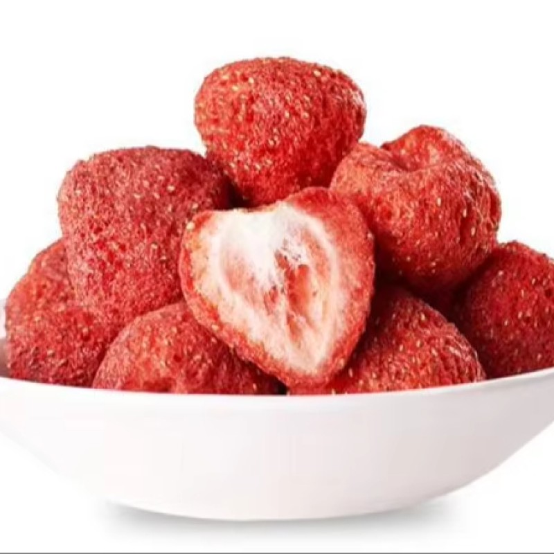 Freeze-dried Strawberries Factory - OEM GMO-free Candied Fruit