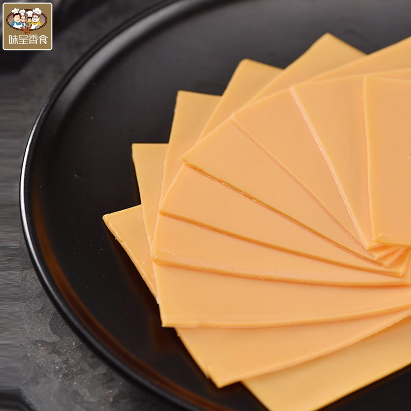 Cheddar Cheese Slices Factory - Bulk Commercial Sandwich Burger