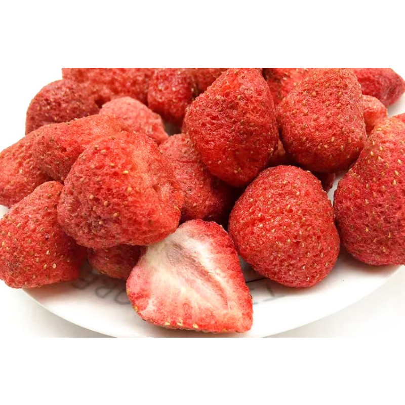 Freeze-dried Strawberries Factory - OEM GMO-free Candied Fruit