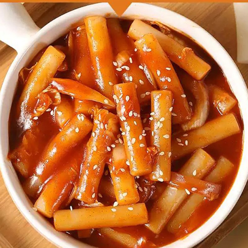 Korean Rice Cake Factory - OEM Sweet Spicy Instant Food