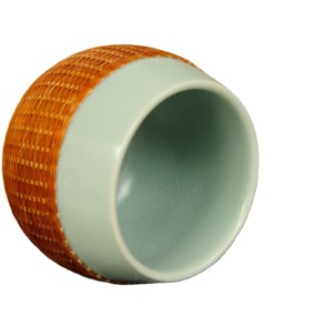 Porcelain Tea Cup Manufacturer - OEM Bamboo Souvenir Cup