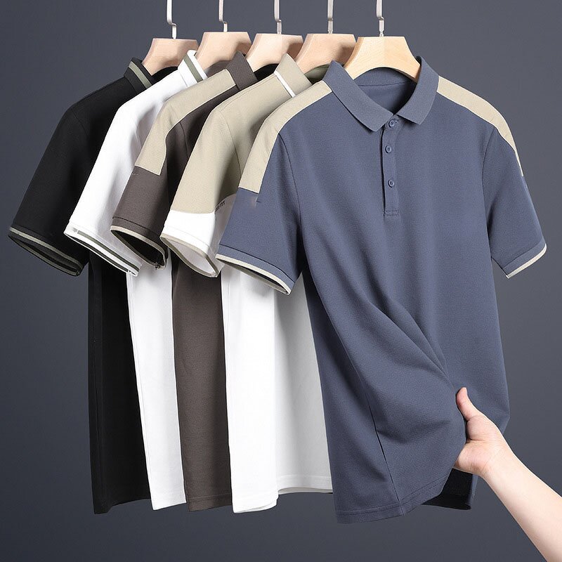 Polo Shirts Manufacturer - OEM Custom Printed Men's Short Sleeve Shirt