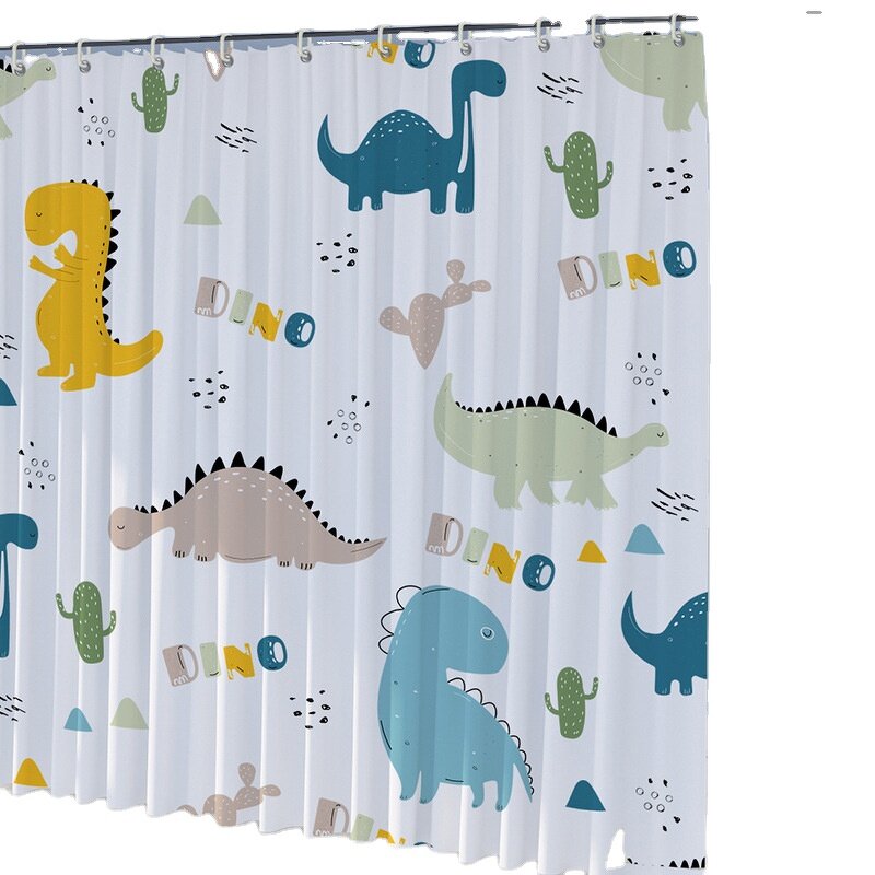 Shower Curtain Factory - OEM Marine Animal Digital Printing Bathroom