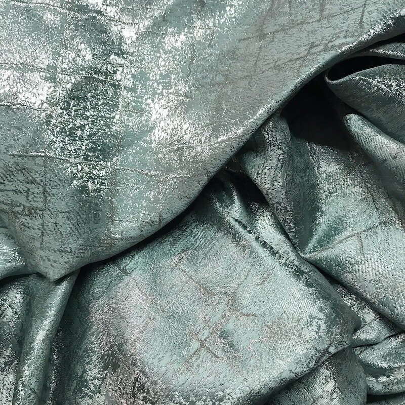 Nordic Curtains Manufacturer - OEM High Bright Geometric Living Room