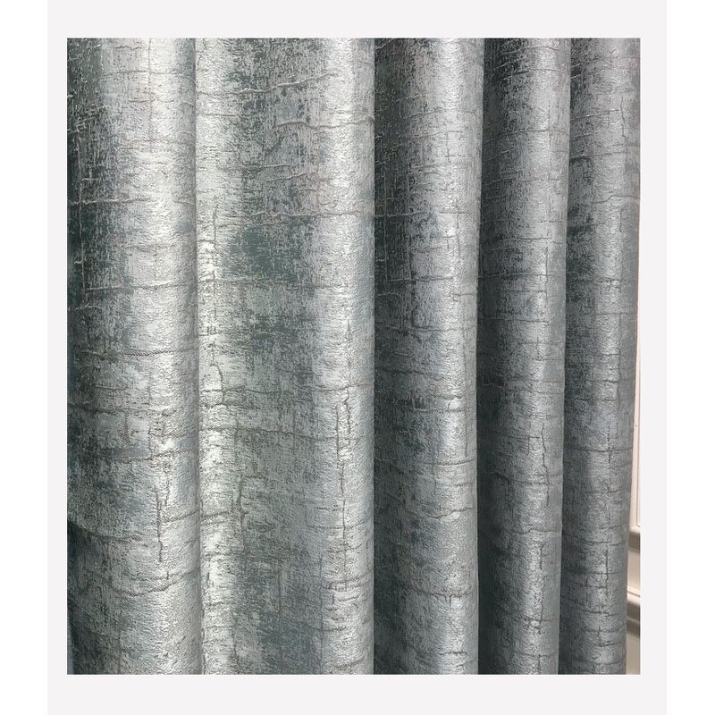 Nordic Curtains Manufacturer - OEM High Bright Geometric Living Room