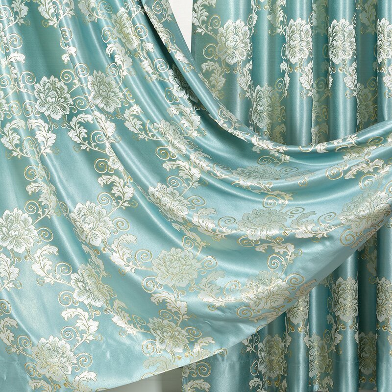 European Curtains Manufacturer - OEM Jacquard Window Punched Hooks