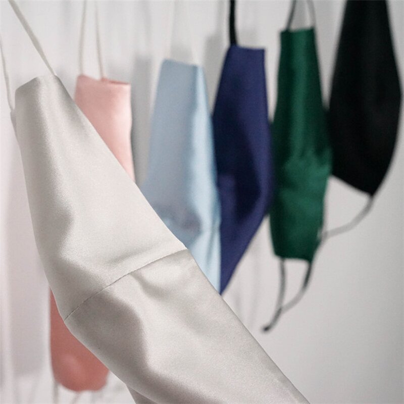 Silk Face Mask Manufacturer - OEM 100% Mulberry Silk Reusable Custom