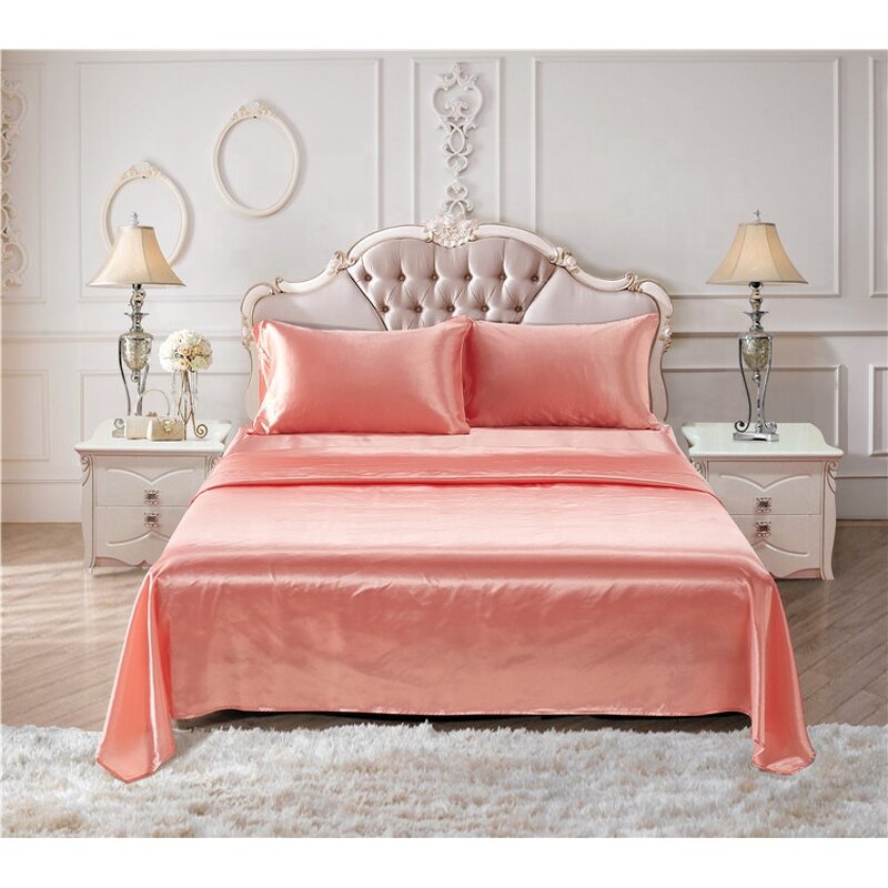 Satin Pillowcase Factory - OEM 100% Polyester Custom Logo Hotel