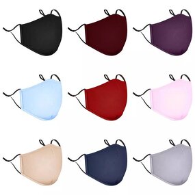 Cotton Face Mask Factory - OEM Custom Logo Washable Filter Pocket Mask