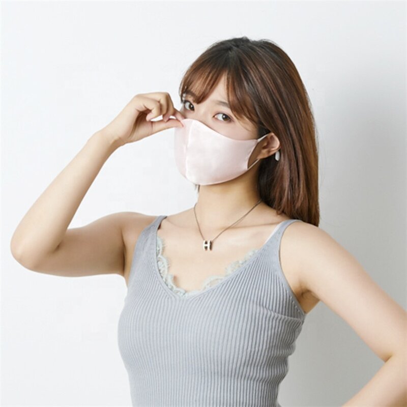Silk Face Mask Factory - OEM 22 Momme Breathable Washable Reusable