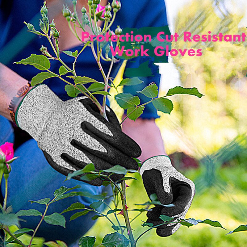 Cut Resistant Gloves Manufacturer - OEM Level 5 HPPE Foam Nitrile Coated