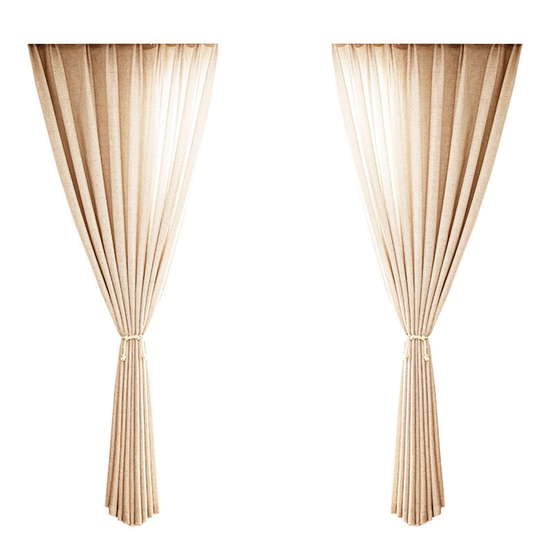 Voile Curtain Fabric Manufacturer - OEM Natural Style Sheer Window Fabric